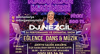 KADINLAR… BU GECE SİZİN!