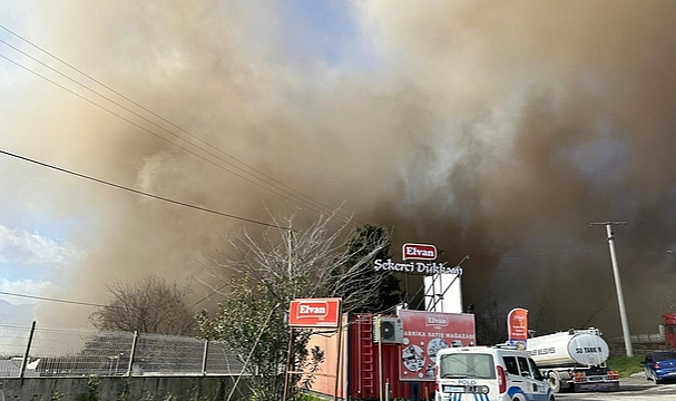 Arifiye E5 Üzerindeki Bisküvi Fabrikasında Yangın!