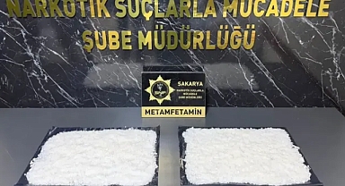 Sakarya’da Narkotik Operasyonu: 2 Kilodan Fazla Metamfetamin Ele Geçirildi