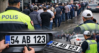 4.781 TL’lik Ceza Panik Yarattı: Sürücüler Plaka Değiştirmek İçin Sıraya Girdi!