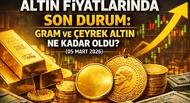 Altın Fiyatlarında Son Durum: Gram ve Çeyrek Altın Ne Kadar Oldu? 