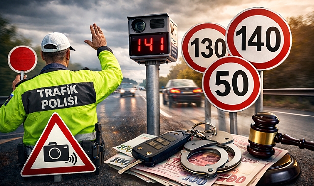 Hız Sınırı İhlallerine Ağır Cezalar: Yeni Düzenlemede Ehliyete El Koyma ve Dahası!