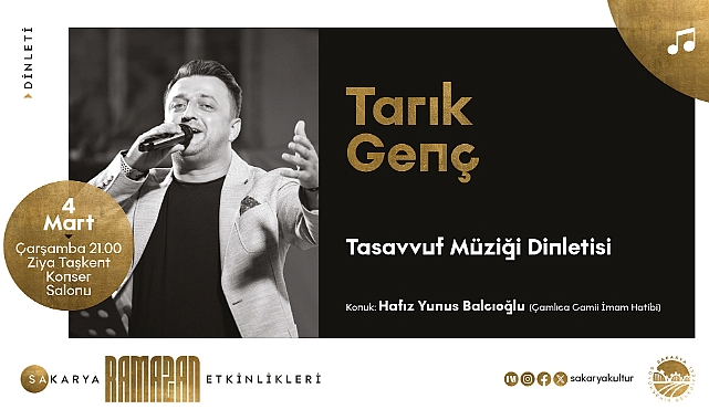 Ramazan Kültür Sanat Takvimi Devam Ediyor: Tasavvuf Müziğiyle Ramazan Coşkusu!