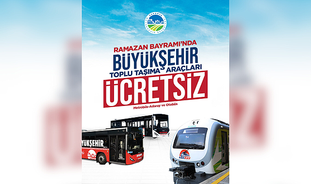 Sakarya’da Bayram Geleneği Devam Ediyor: Ulaşım Yine Ücretsiz