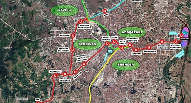 Sakarya Trafiği Nefes Alacak: Tramvay Hattı ve Kavşak Projesi Bir Arada