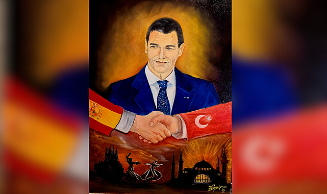 Türkiye ve İspanya Arasında Sanatsal Köprü: Özel Tablo Başbakana