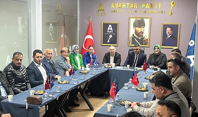 Arifiye’de Anahtar Parti Temasları! İlçe Teşkilatları Bir Araya Geldi!