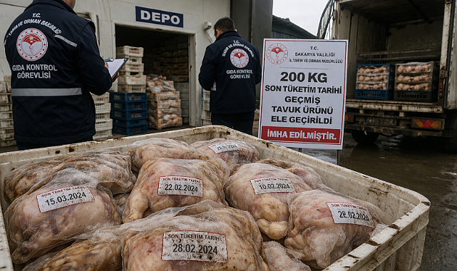 HALKIN SAĞLIĞIYLA OYNADILAR! 200 KİLO BOZUK TAVUK YAKALANDI!