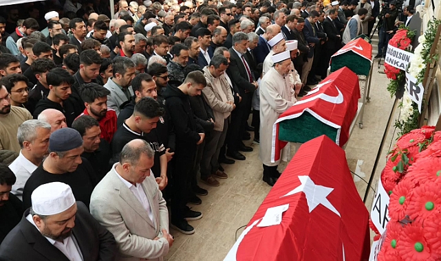 Kahramanmaraş’ta Acı Gün: Türkiye Evlatlarını Uğurladı!