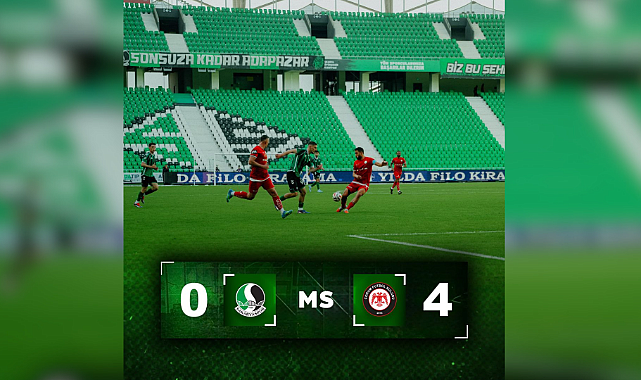 Prestij Maçı Hüsrana Dönüştü: Sakaryaspor’dan Sahasında Ağır Yenilgi!