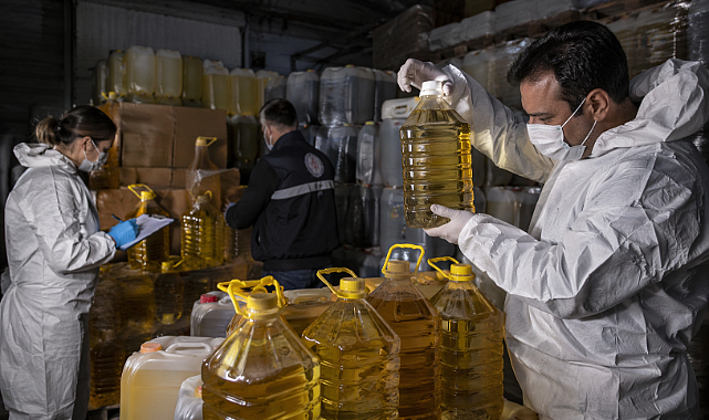 Sofralara Girecekti, Denetime Takıldı! Sakarya’da 2 Bin 850 Litre Sahte Yağ Ele Geçirildi