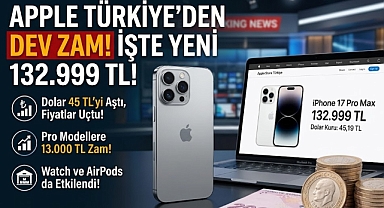 Dolar 45 TL’yi Aştı, Apple Etiketleri Değiştirdi: İşte Yeni Zamlı Liste