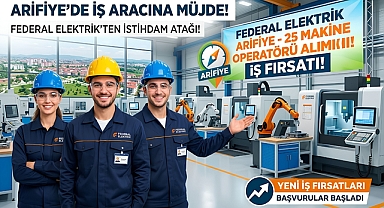 İş Arayanlar Dikkat! Arifiye'deki Fabrika 25 Kişi İçin Kapılarını Açıyor!