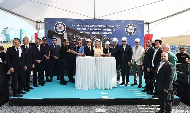 Arifiye’de Yeni Emniyet Müdürlüğü Binası İçin Temel Atıldı: Hedef 10 Nisan 2027