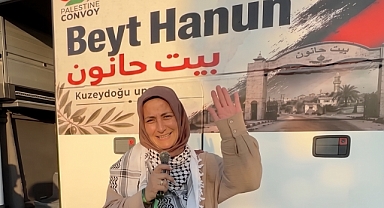 Arifiye’den Filistin Konvoyuna Destek: Mürvet Esmer Yola Çıktı