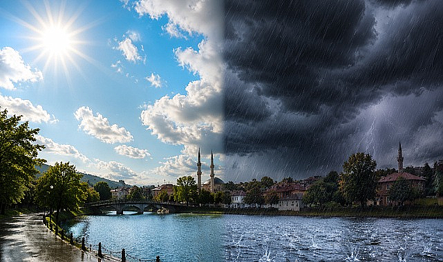 Sakarya'da Hava Değişimi: Sağanak Yağış ve Sıcaklık Düşüşü Uyarısı